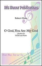 O God, You Are My God SATB choral sheet music cover